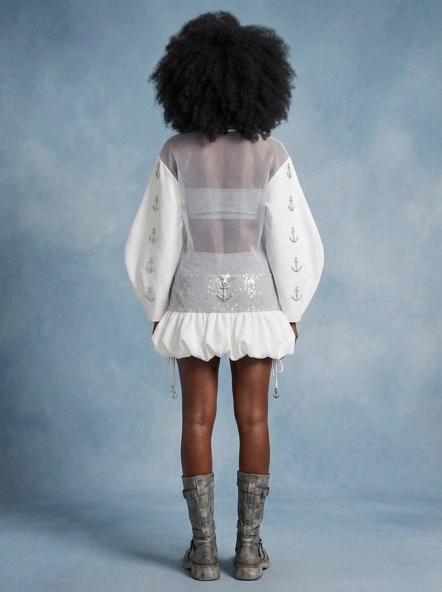 The Anchor Series: Bubble Skirt Mini Dress