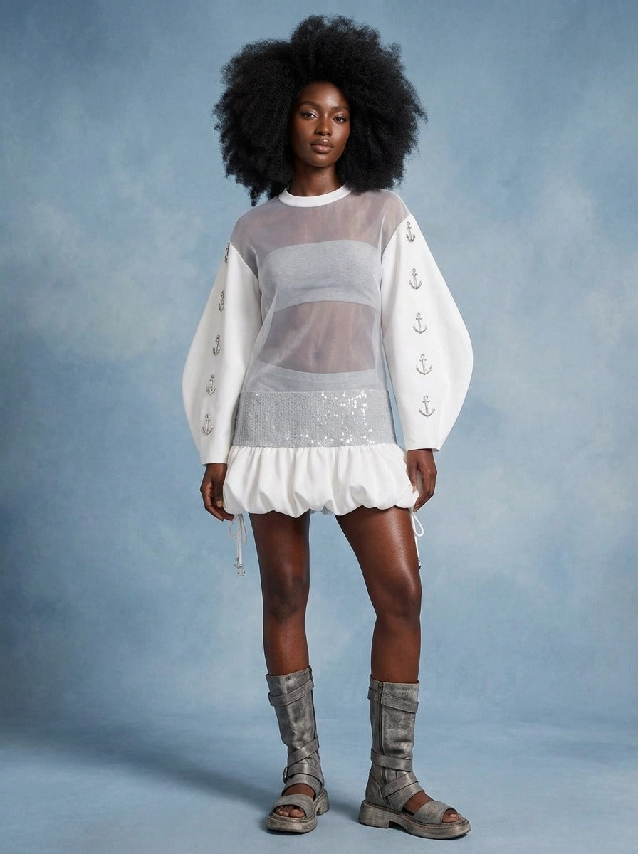 The Anchor Series: Bubble Skirt Mini Dress