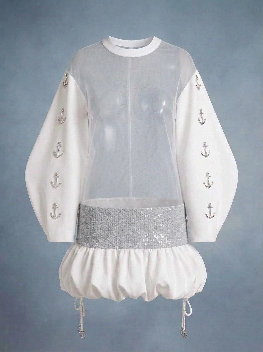 The Anchor Series: Bubble Skirt Mini Dress