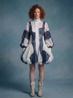 Guipure Lace Bubble Dress