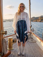 Luxe Cape Boho Dress